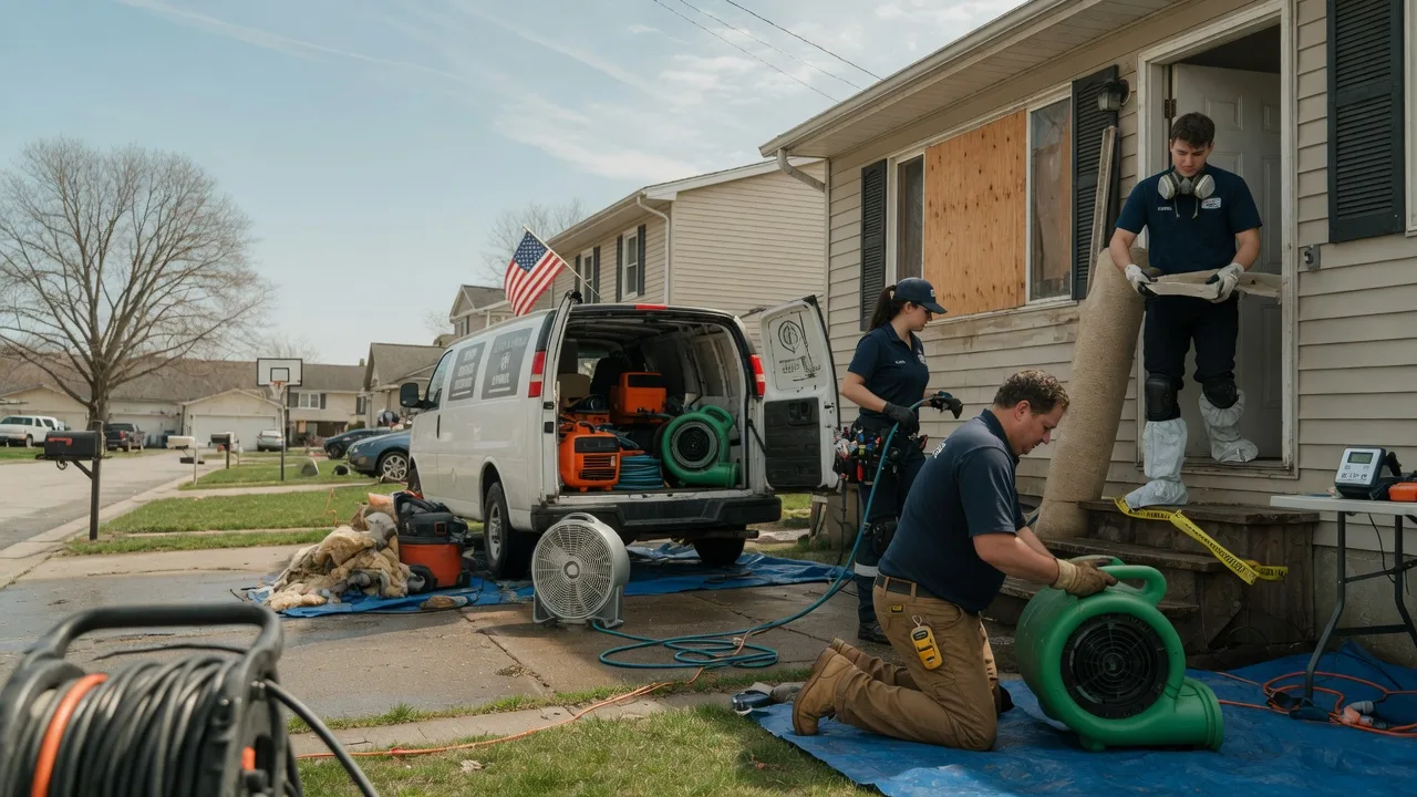 Water Damage Restoration in Grahn, KY near me